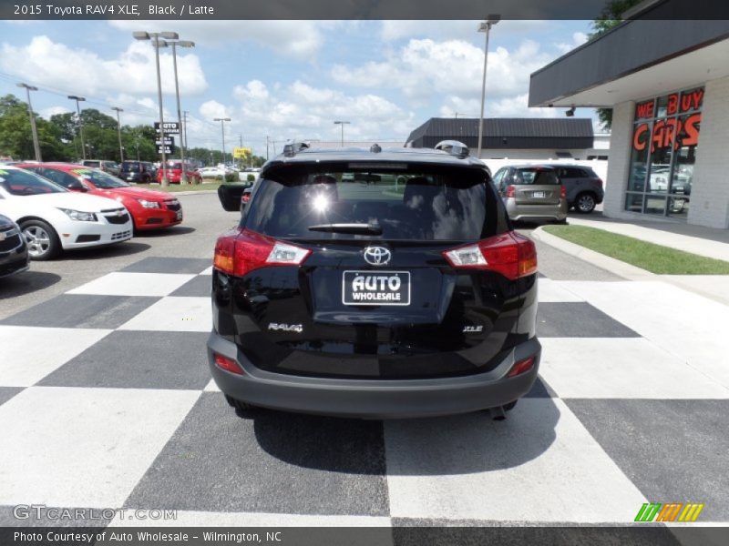 Black / Latte 2015 Toyota RAV4 XLE