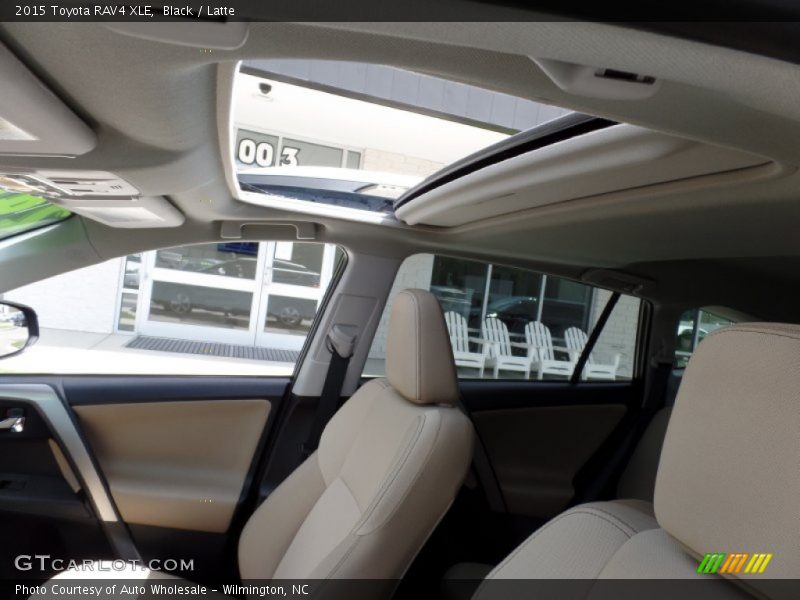 Black / Latte 2015 Toyota RAV4 XLE
