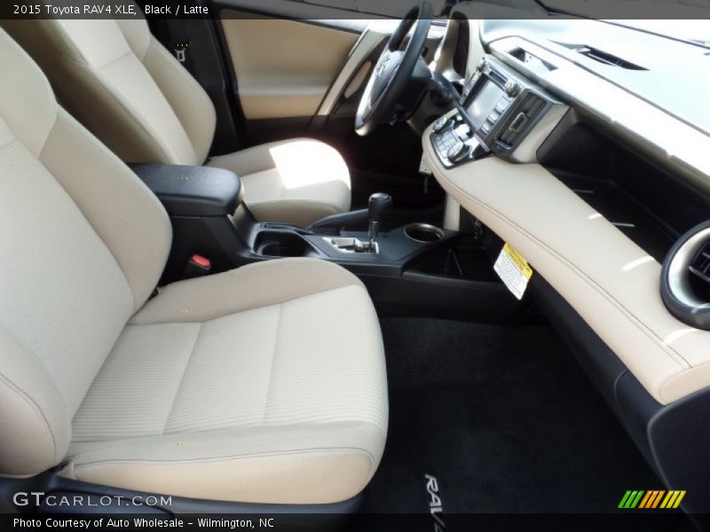 Black / Latte 2015 Toyota RAV4 XLE