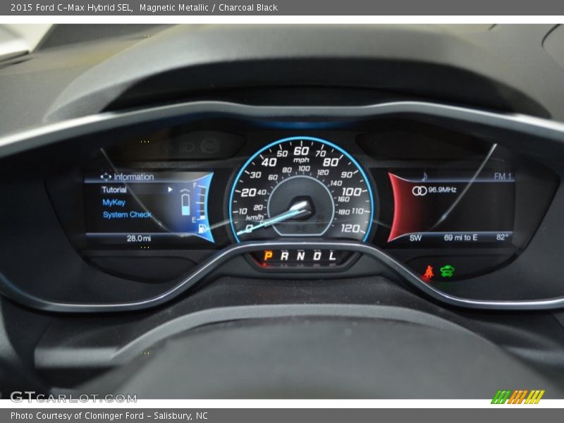  2015 C-Max Hybrid SEL Hybrid SEL Gauges
