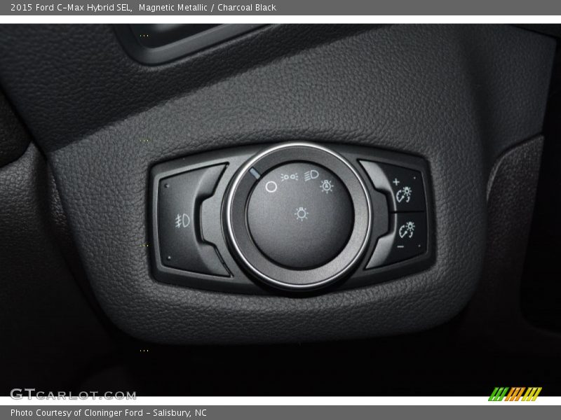 Magnetic Metallic / Charcoal Black 2015 Ford C-Max Hybrid SEL