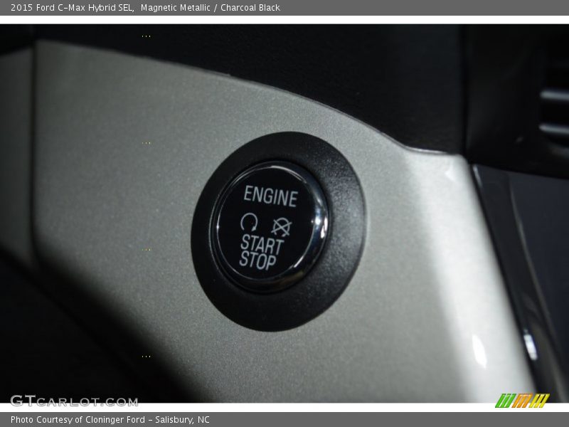 Magnetic Metallic / Charcoal Black 2015 Ford C-Max Hybrid SEL