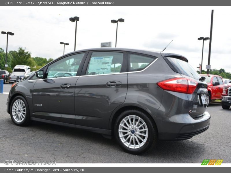 Magnetic Metallic / Charcoal Black 2015 Ford C-Max Hybrid SEL