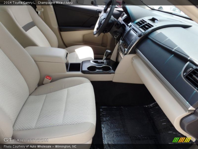 Champagne Mica / Ivory 2014 Toyota Camry L