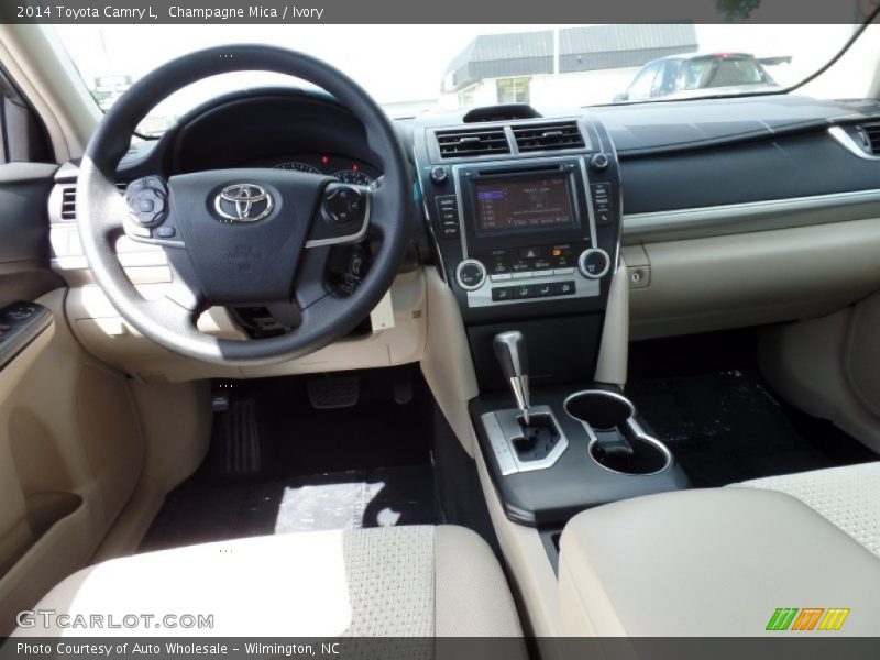 Champagne Mica / Ivory 2014 Toyota Camry L