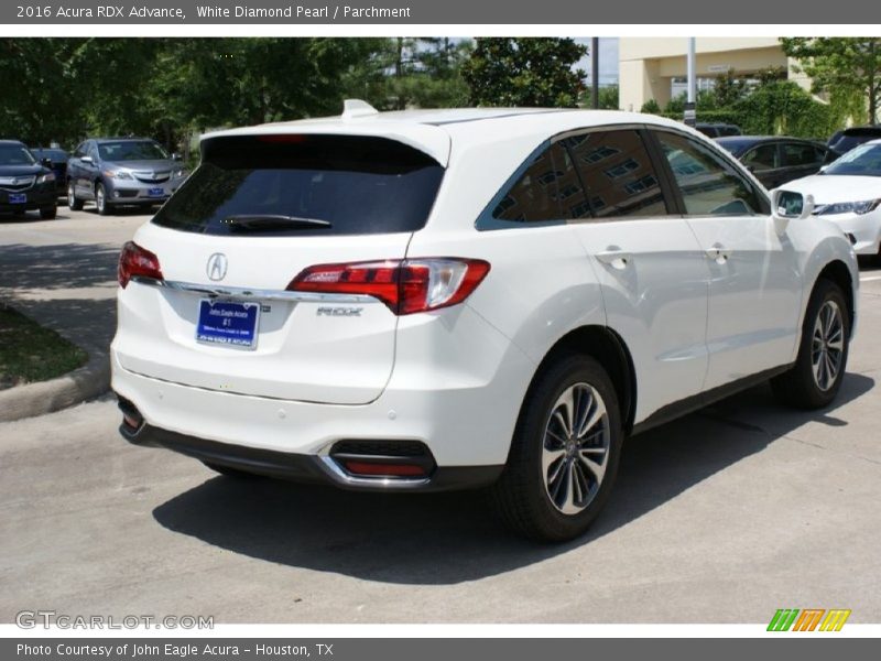 White Diamond Pearl / Parchment 2016 Acura RDX Advance