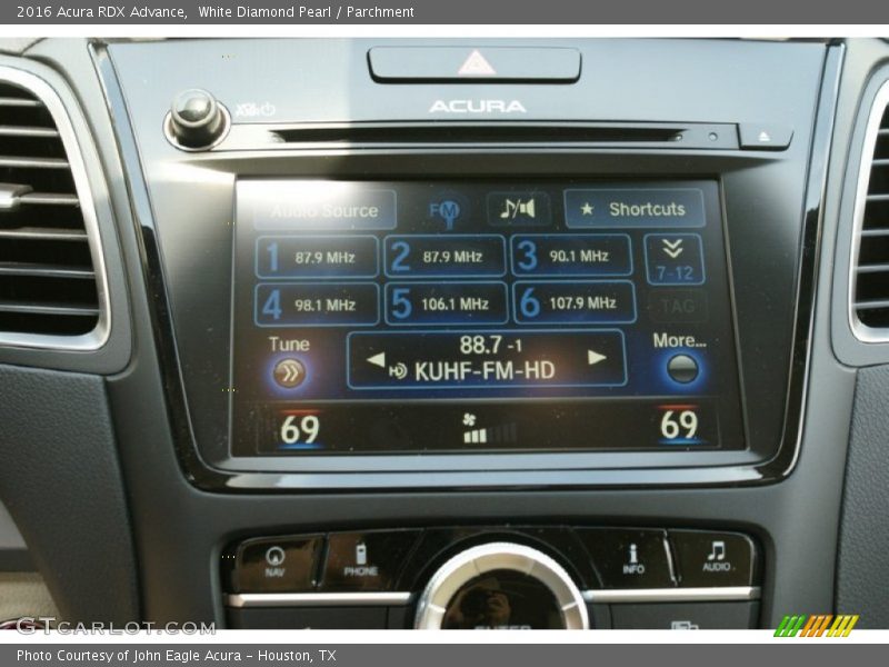 White Diamond Pearl / Parchment 2016 Acura RDX Advance