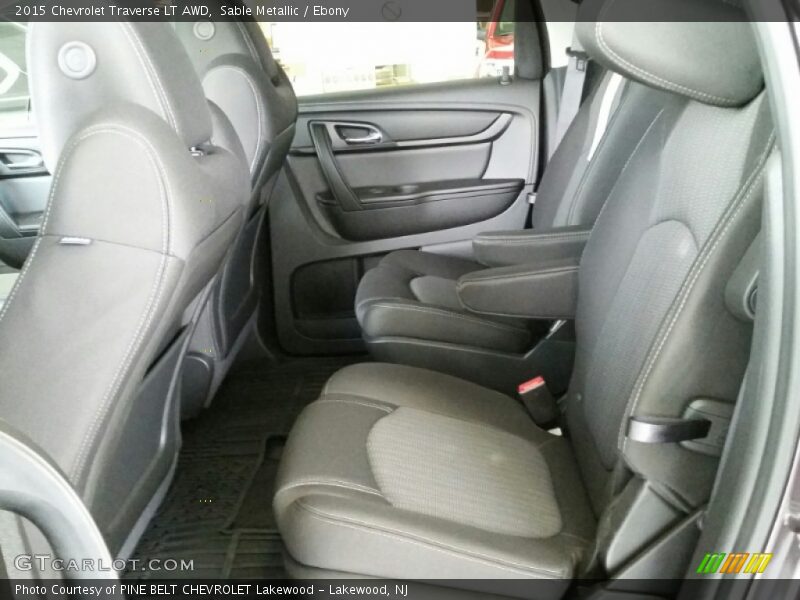 Sable Metallic / Ebony 2015 Chevrolet Traverse LT AWD