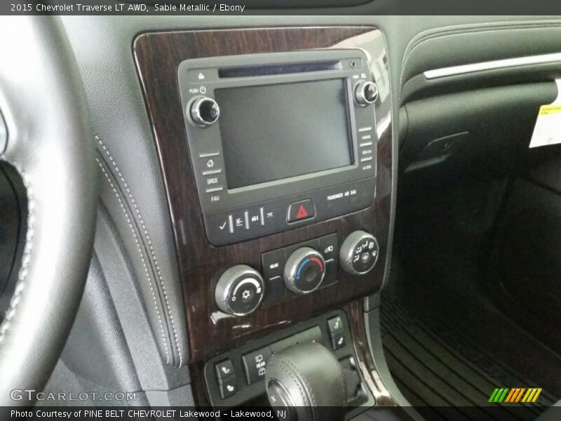 Sable Metallic / Ebony 2015 Chevrolet Traverse LT AWD