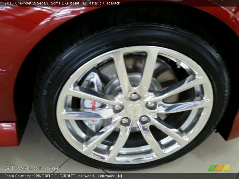 Some Like It Hot Red Metallic / Jet Black 2015 Chevrolet SS Sedan