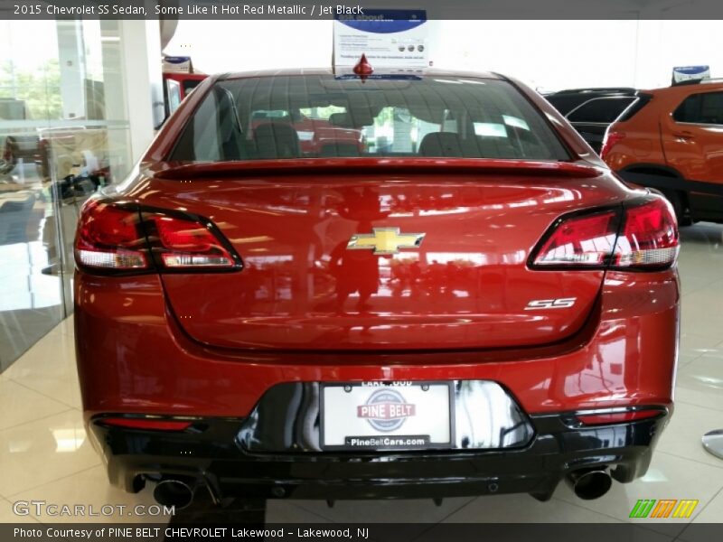 Some Like It Hot Red Metallic / Jet Black 2015 Chevrolet SS Sedan