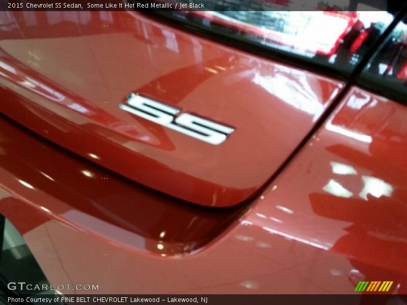 Some Like It Hot Red Metallic / Jet Black 2015 Chevrolet SS Sedan
