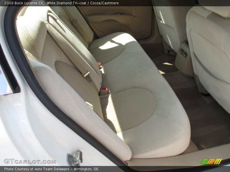 White Diamond Tri-coat / Cocoa/Cashmere 2009 Buick Lucerne CX