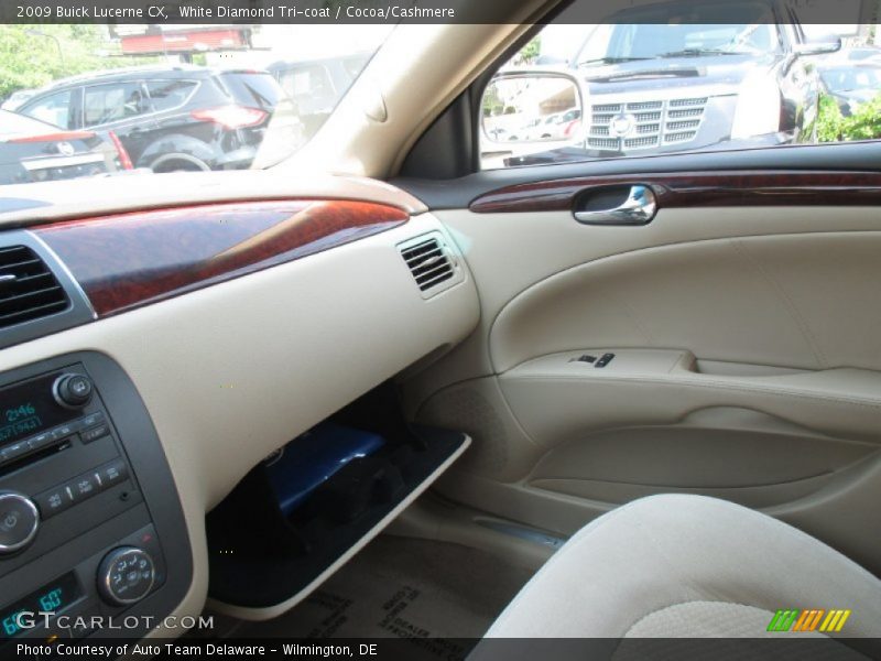 White Diamond Tri-coat / Cocoa/Cashmere 2009 Buick Lucerne CX