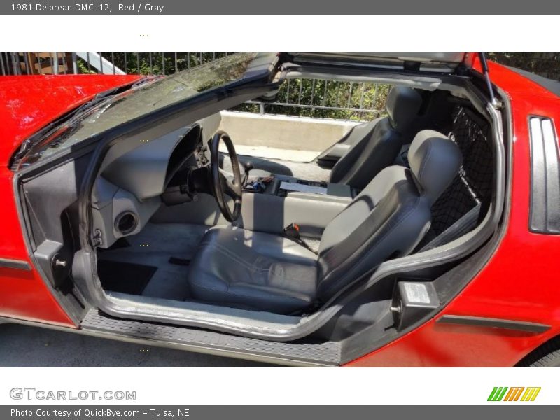  1981 DMC-12  Gray Interior