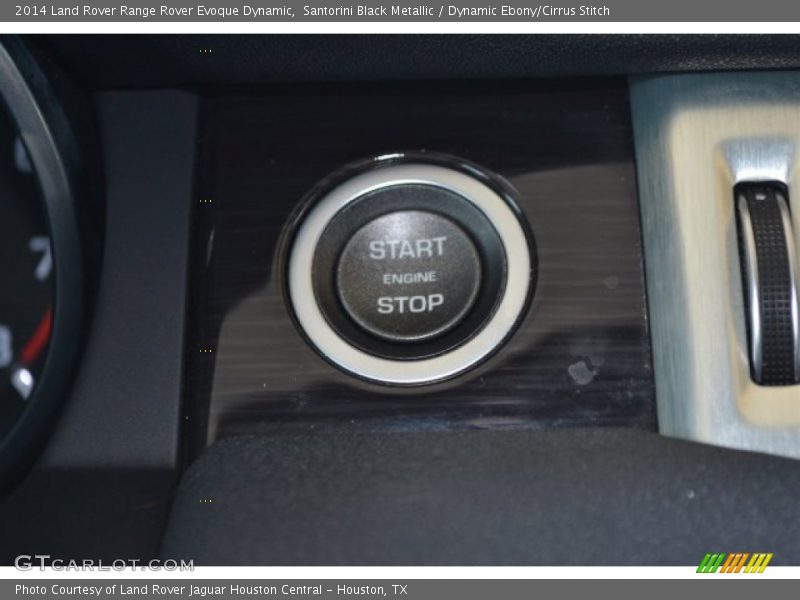 Santorini Black Metallic / Dynamic Ebony/Cirrus Stitch 2014 Land Rover Range Rover Evoque Dynamic