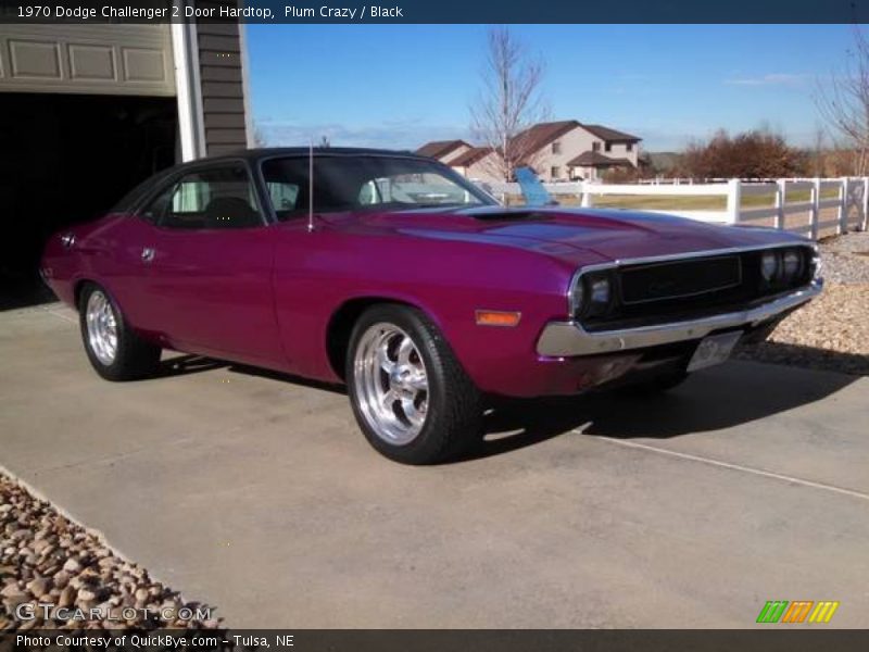 Front 3/4 View of 1970 Challenger 2 Door Hardtop