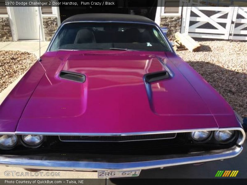 Plum Crazy / Black 1970 Dodge Challenger 2 Door Hardtop