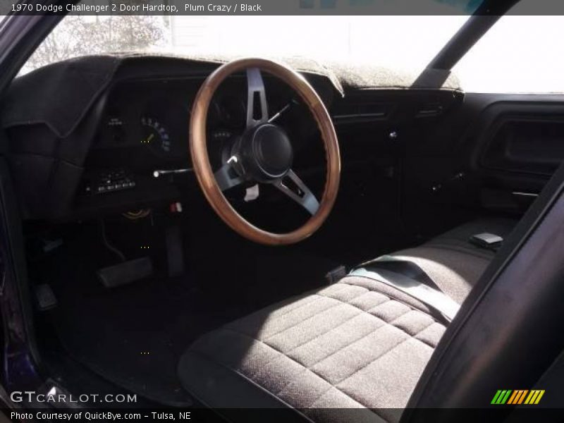 Plum Crazy / Black 1970 Dodge Challenger 2 Door Hardtop