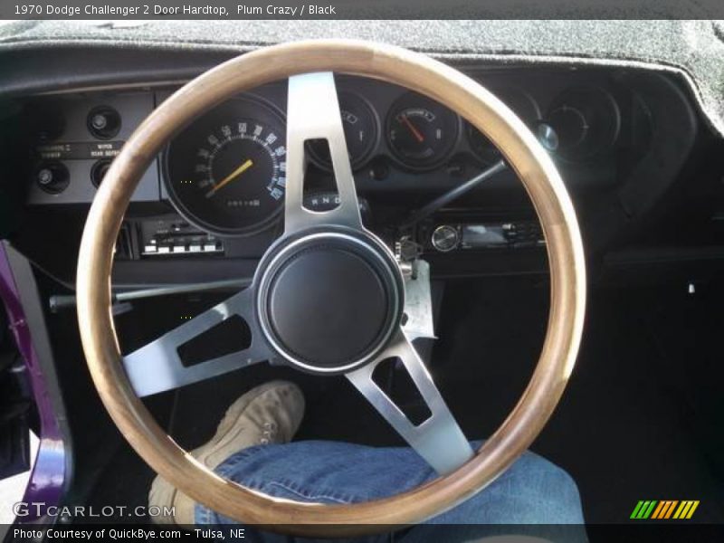 Plum Crazy / Black 1970 Dodge Challenger 2 Door Hardtop