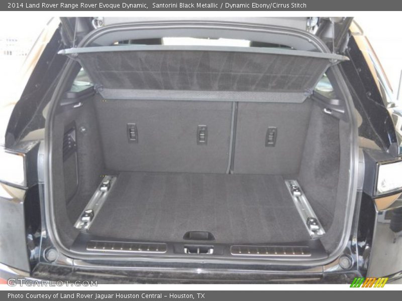 Santorini Black Metallic / Dynamic Ebony/Cirrus Stitch 2014 Land Rover Range Rover Evoque Dynamic