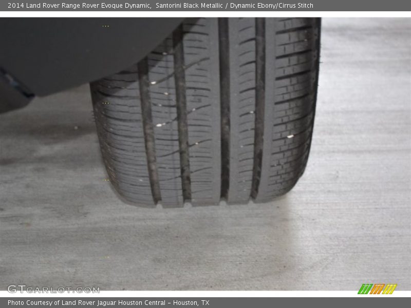 Santorini Black Metallic / Dynamic Ebony/Cirrus Stitch 2014 Land Rover Range Rover Evoque Dynamic