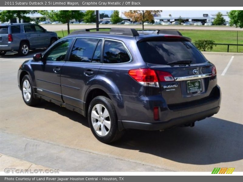 Graphite Gray Metallic / Off Black 2011 Subaru Outback 2.5i Limited Wagon