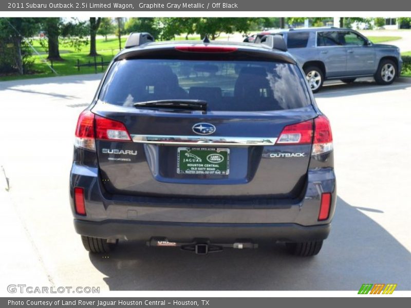 Graphite Gray Metallic / Off Black 2011 Subaru Outback 2.5i Limited Wagon