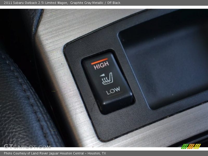 Graphite Gray Metallic / Off Black 2011 Subaru Outback 2.5i Limited Wagon