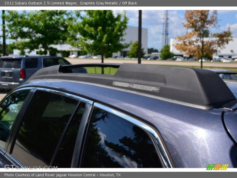 Graphite Gray Metallic / Off Black 2011 Subaru Outback 2.5i Limited Wagon