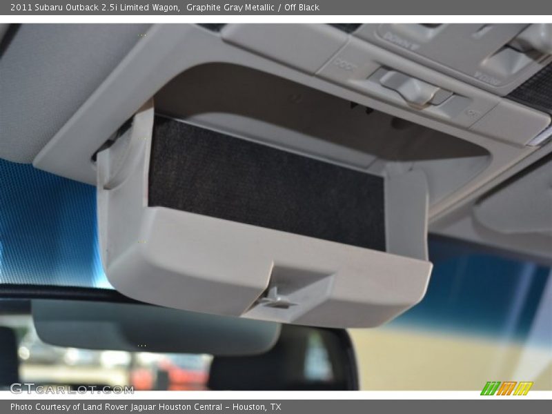 Graphite Gray Metallic / Off Black 2011 Subaru Outback 2.5i Limited Wagon