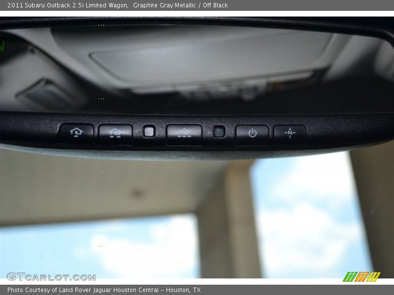 Graphite Gray Metallic / Off Black 2011 Subaru Outback 2.5i Limited Wagon
