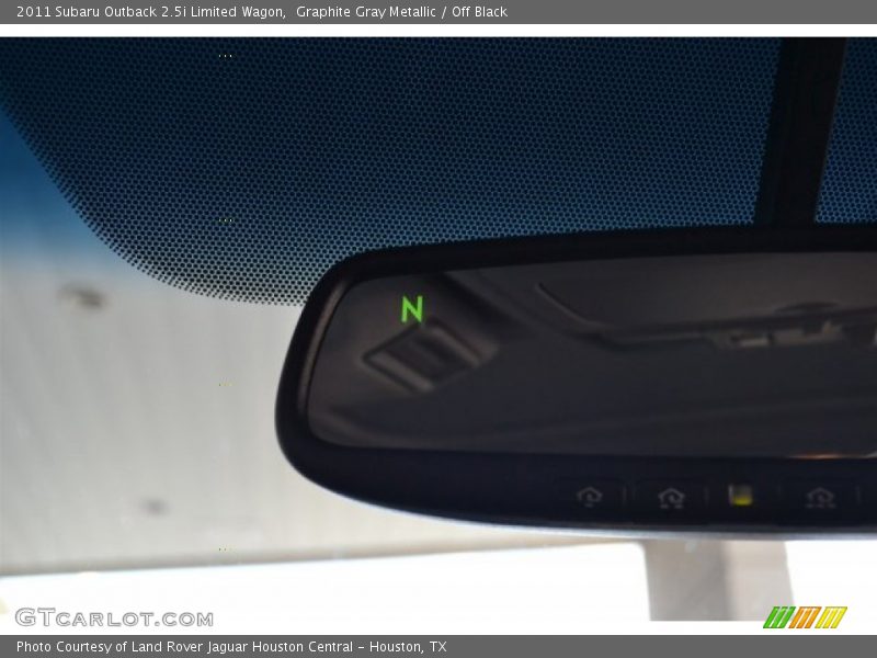 Graphite Gray Metallic / Off Black 2011 Subaru Outback 2.5i Limited Wagon