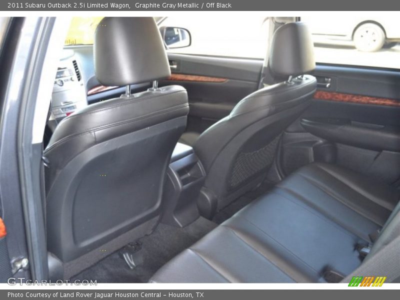 Graphite Gray Metallic / Off Black 2011 Subaru Outback 2.5i Limited Wagon