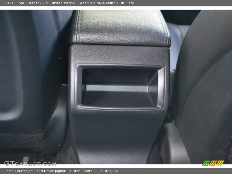 Graphite Gray Metallic / Off Black 2011 Subaru Outback 2.5i Limited Wagon