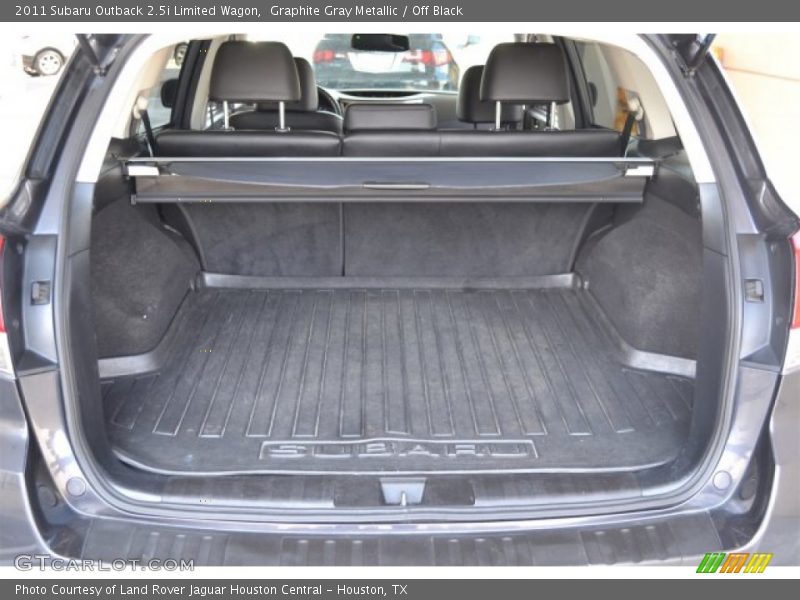 Graphite Gray Metallic / Off Black 2011 Subaru Outback 2.5i Limited Wagon