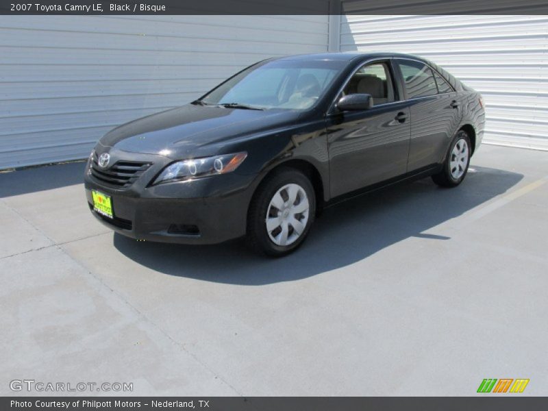 Black / Bisque 2007 Toyota Camry LE