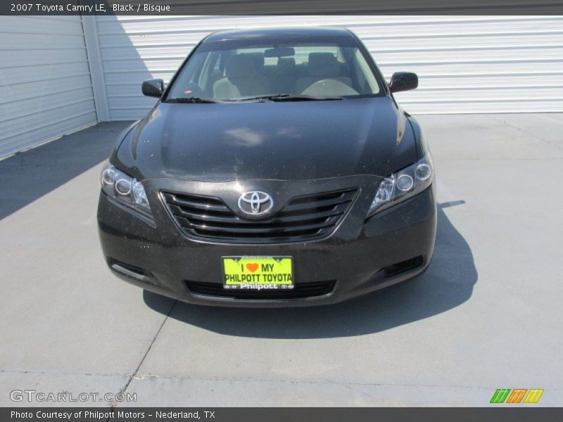 Black / Bisque 2007 Toyota Camry LE