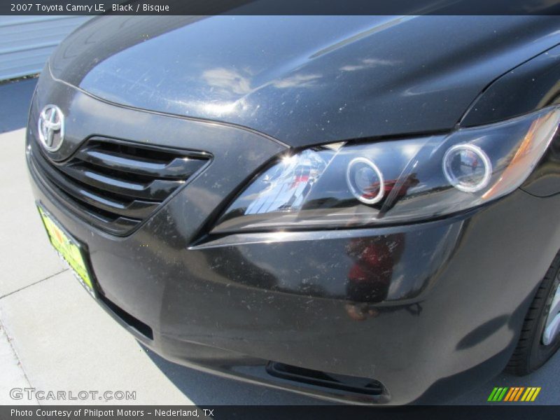 Black / Bisque 2007 Toyota Camry LE