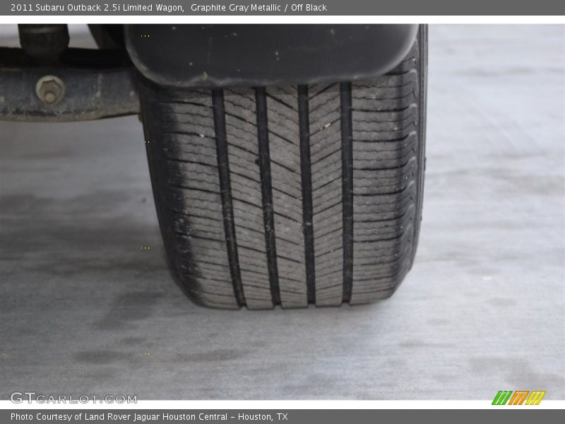 Graphite Gray Metallic / Off Black 2011 Subaru Outback 2.5i Limited Wagon