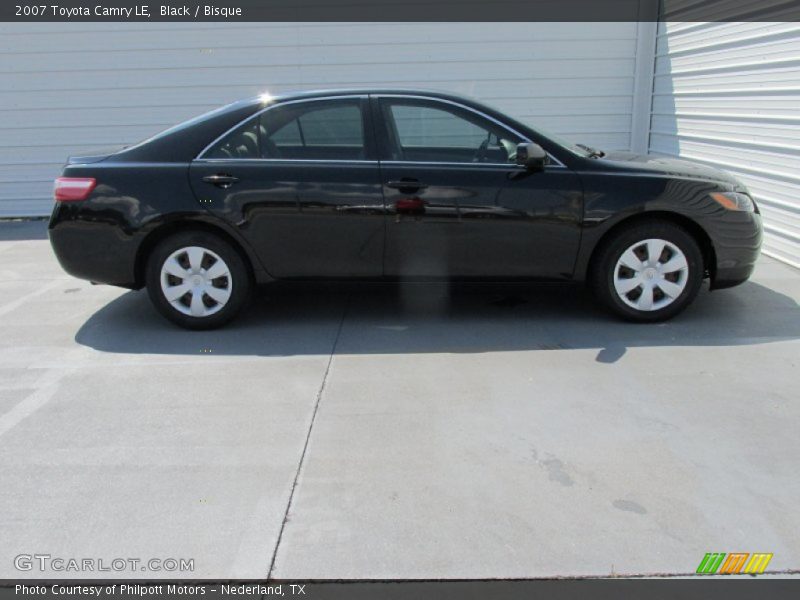 Black / Bisque 2007 Toyota Camry LE
