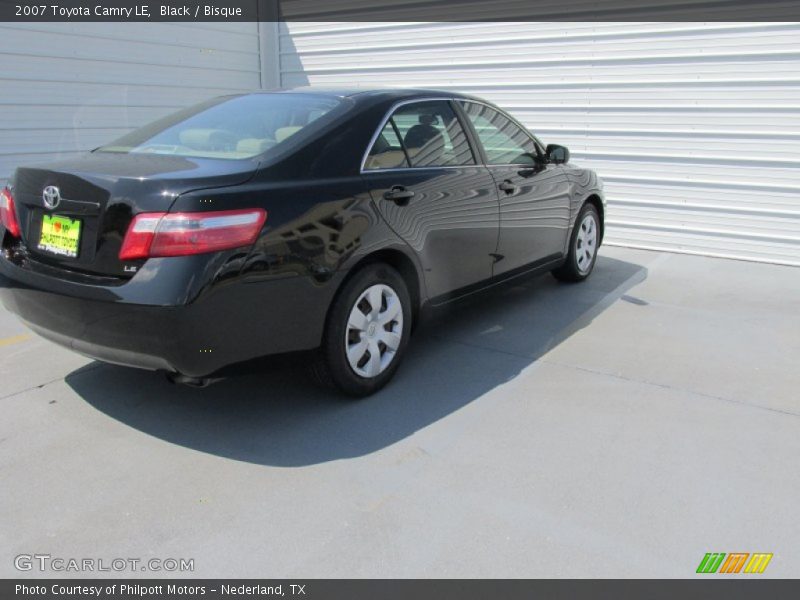Black / Bisque 2007 Toyota Camry LE