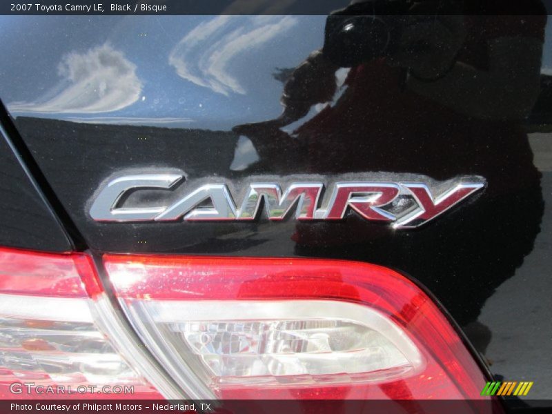Black / Bisque 2007 Toyota Camry LE
