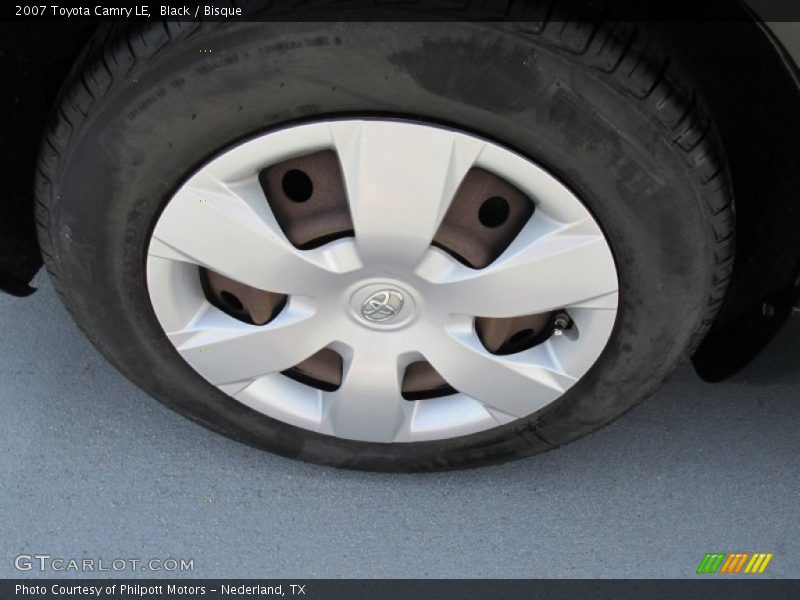 Black / Bisque 2007 Toyota Camry LE