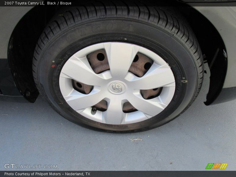 Black / Bisque 2007 Toyota Camry LE