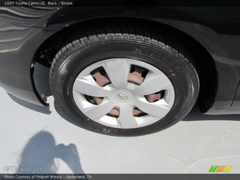 Black / Bisque 2007 Toyota Camry LE