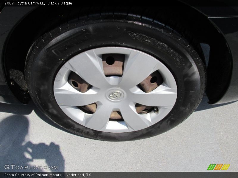 Black / Bisque 2007 Toyota Camry LE