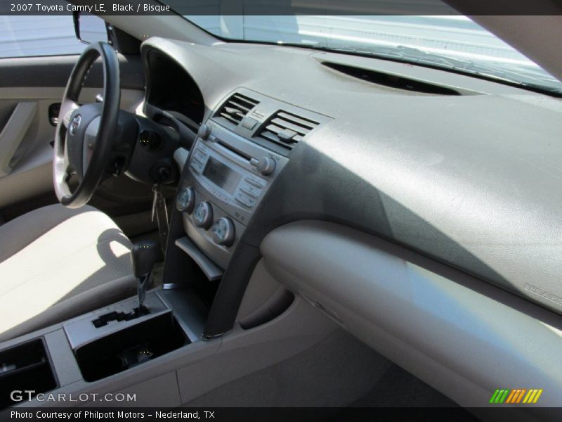 Black / Bisque 2007 Toyota Camry LE
