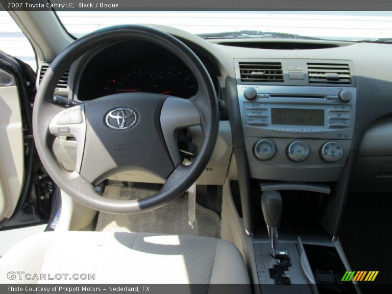 Black / Bisque 2007 Toyota Camry LE