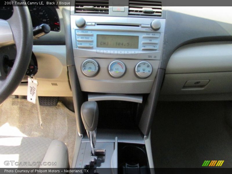 Black / Bisque 2007 Toyota Camry LE